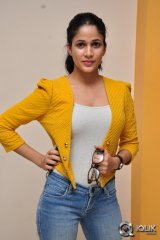 Lavanya Tripathi at Naa Bangaaru Talli Movie Special Show
